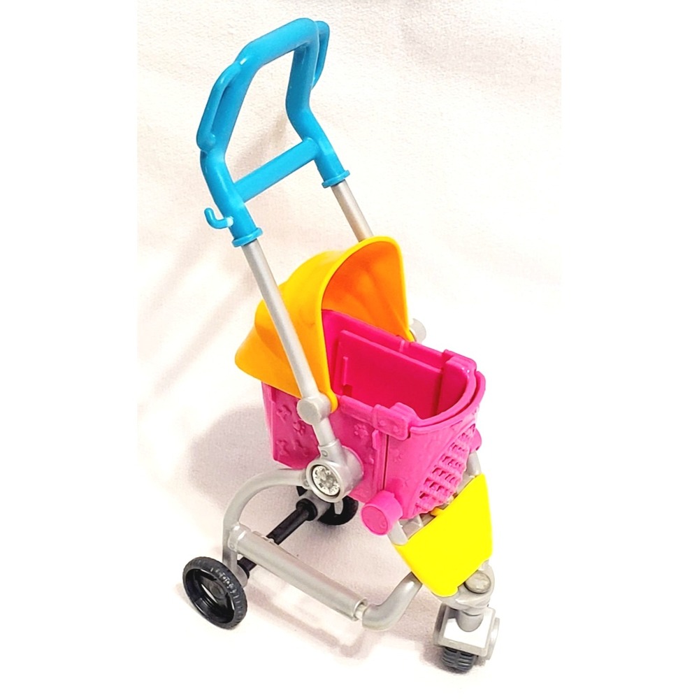 2019 Mattel Barbie Stroll N Play Pups Playset Stroller Only